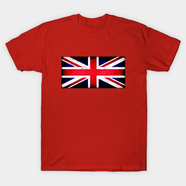 Union Jack Flag T-Shirt by SOwenDesign